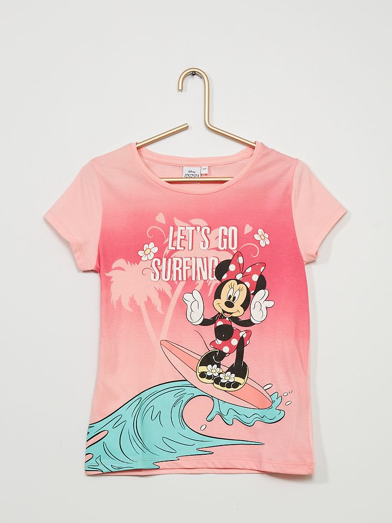 Regan de ultramar emocionante Camiseta 'Minnie' - ROSA - Kiabi - 7.00€
