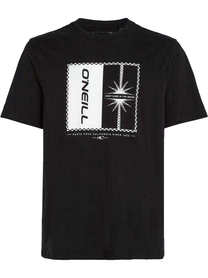 Camiseta mix & match diseño palma para hombre - o´neill Negro - Kiabi
