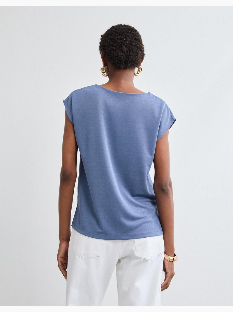 Camiseta, MO Fashion Azul - Kiabi