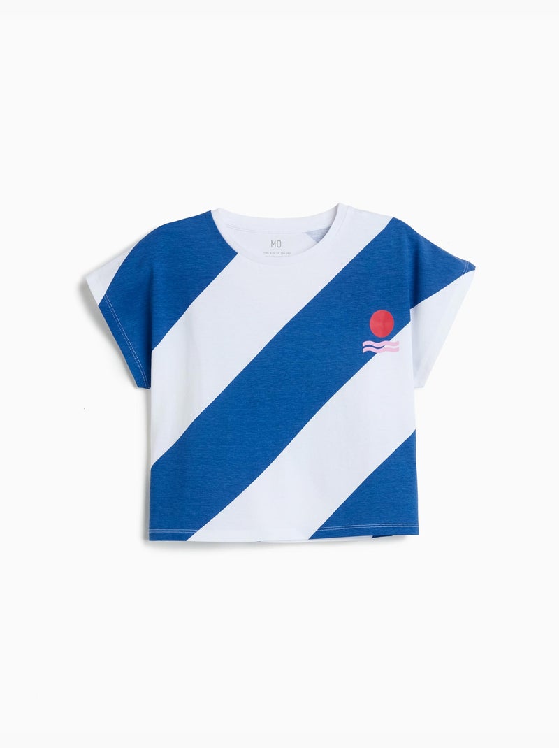 Camiseta, MO Fashion Azul - Kiabi