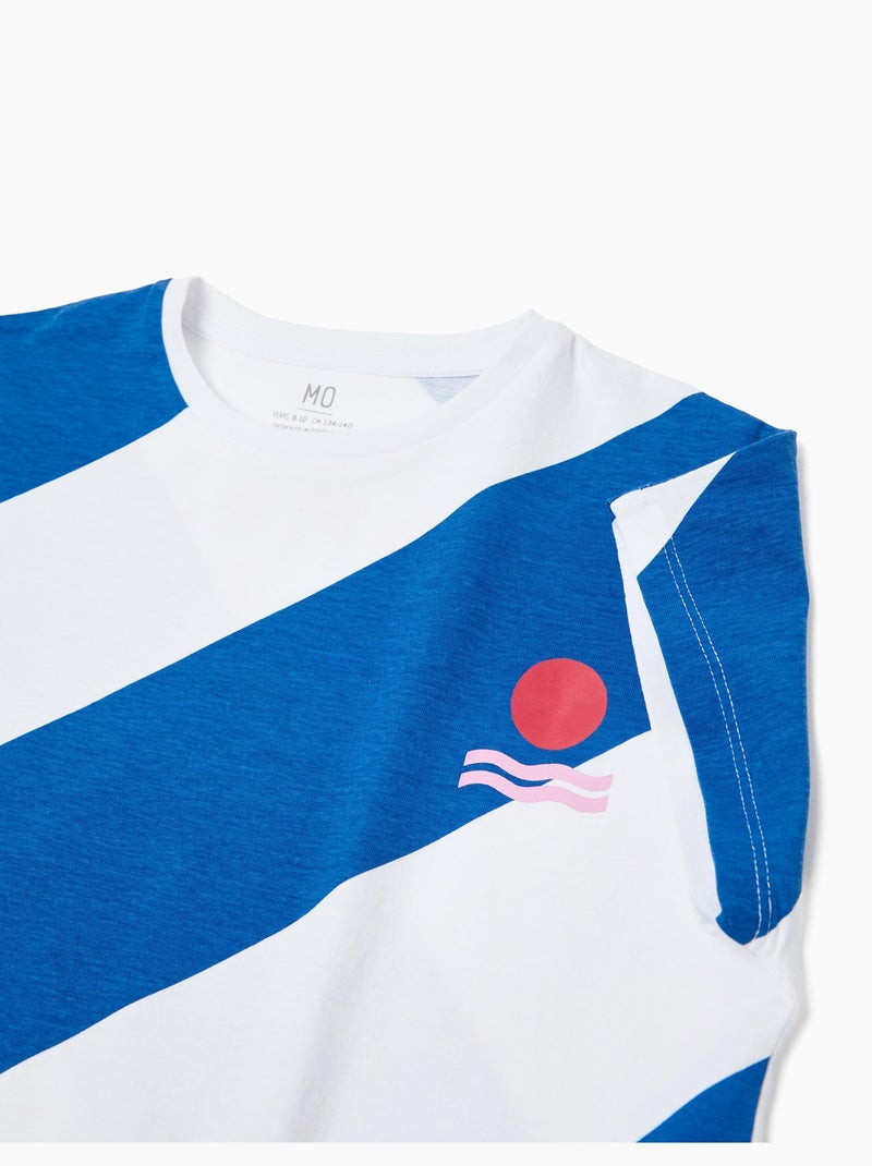 Camiseta, MO Fashion Azul - Kiabi