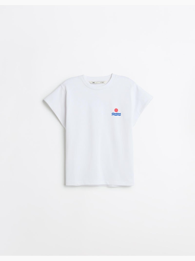 Camiseta, MO Fashion Blanco - Kiabi