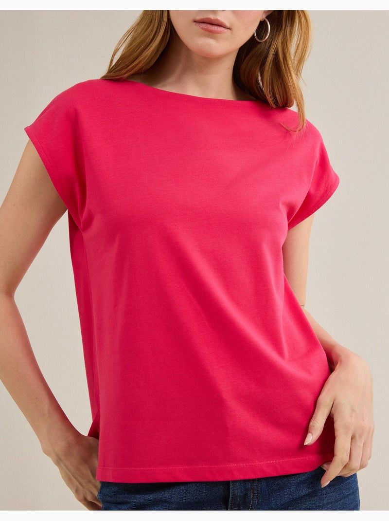 Camiseta, MO Fashion Violeta - Kiabi