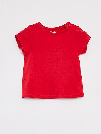 Camiseta + mono corto con estampado floral - 2 piezas