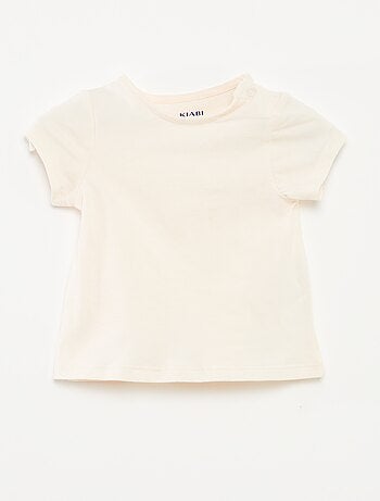 Camiseta + mono corto con estampado floral - 2 piezas