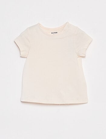 Camiseta + mono corto con estampado floral - 2 piezas