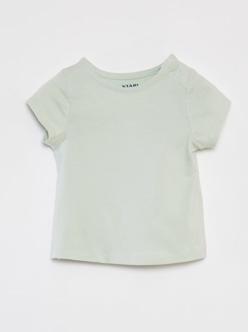 Camiseta + mono corto con estampado floral  - 2 piezas - Kiabi