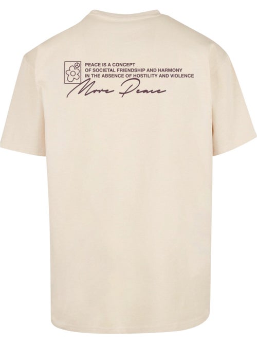 Camiseta more peace para hombre - mister tee - Kiabi