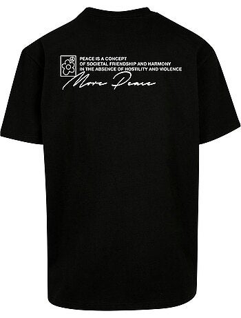 Camiseta more peace para hombre - mister tee