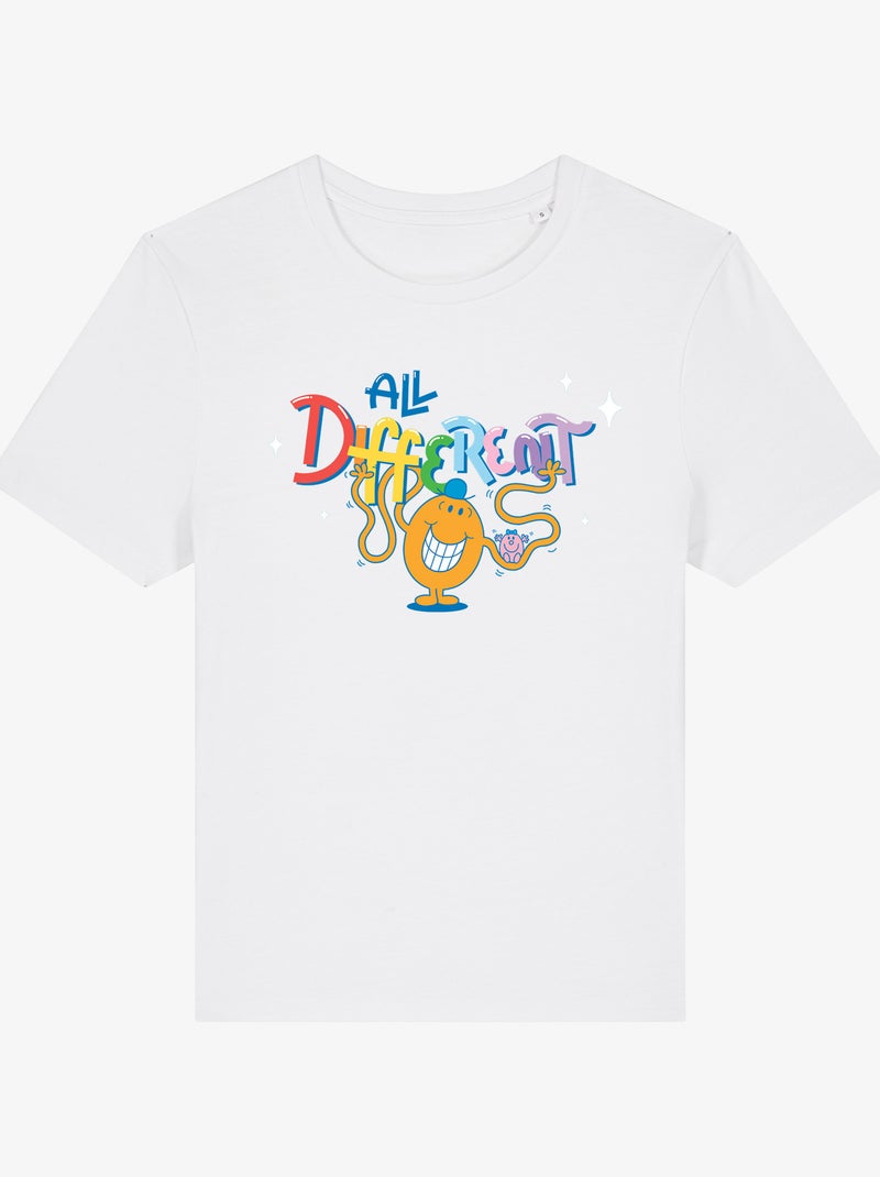 Camiseta Mujer - ALL DIFFERENT Blanco - Kiabi