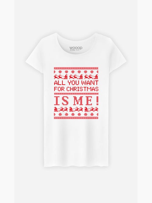 Camiseta Mujer - ALL YOU WANT IS ME - Kiabi