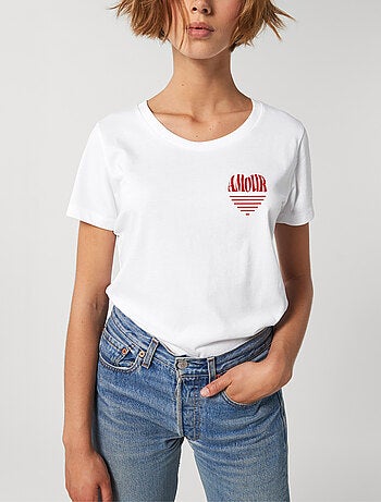 Camiseta Mujer - AMOUR COEUR 2