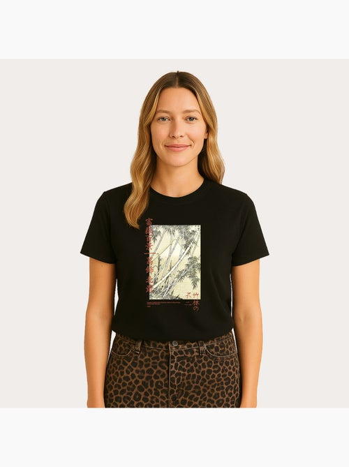 Camiseta Mujer - APOH HOKUSAI BAMBOO - Kiabi