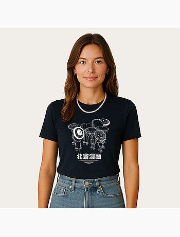Camiseta Mujer - APOH HOKUSAI MANGA