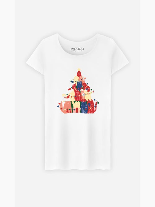 Camiseta Mujer - ARBRE A CHATS - Kiabi Camiseta Mujer - ARBRE A CHATS - Kiabi
