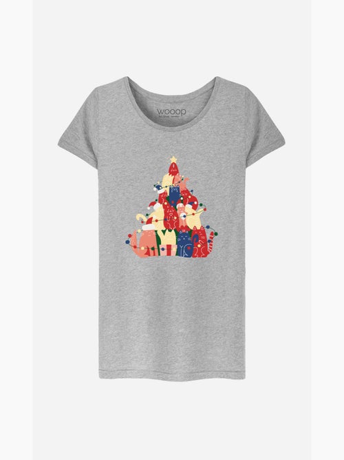 Camiseta Mujer - ARBRE A CHATS - Kiabi Camiseta Mujer - ARBRE A CHATS - Kiabi