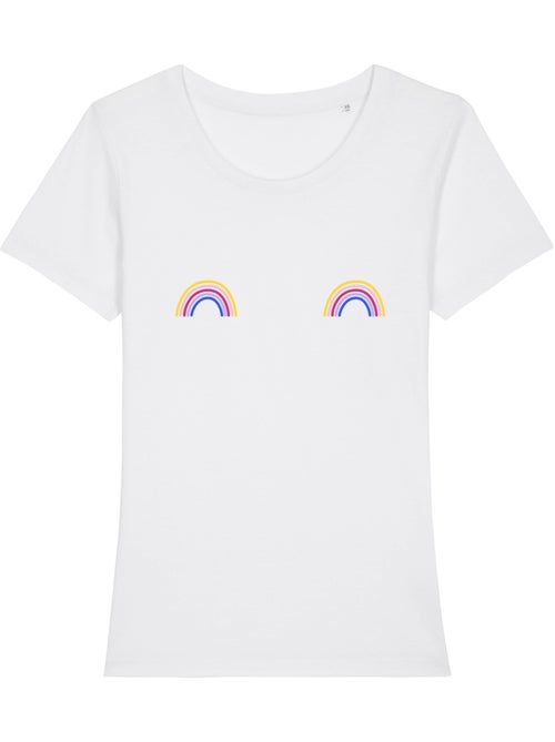 Camiseta Mujer - ARC EN CIEL - Kiabi Camiseta Mujer - ARC EN CIEL - Kiabi