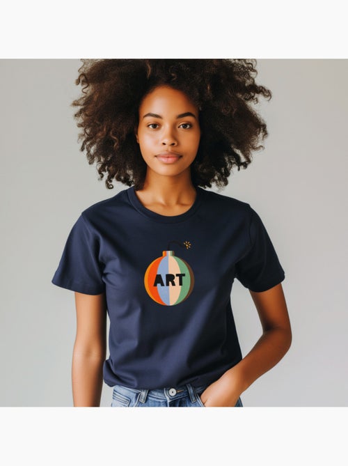 Camiseta Mujer - ART BOMB - Kiabi Camiseta Mujer - ART BOMB - Kiabi