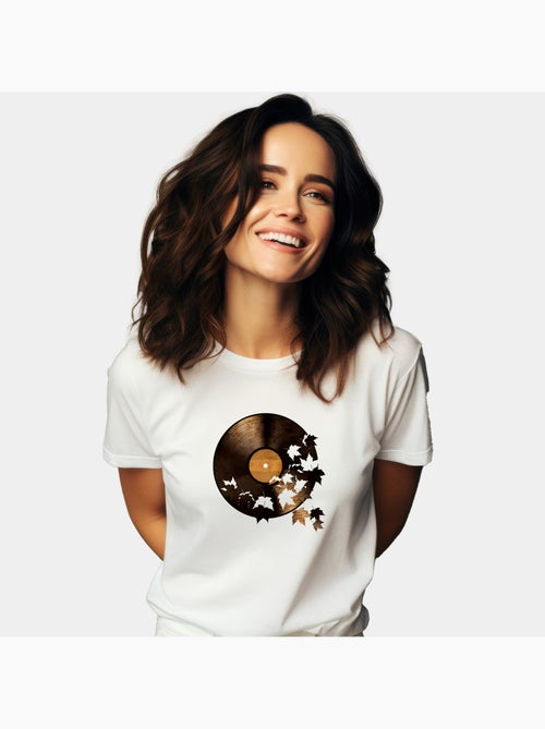 Camiseta Mujer - AUTOMN SONG - Kiabi