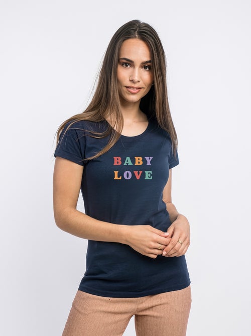 Camiseta Mujer - BABY LOVE - Kiabi