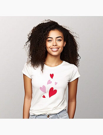 Camiseta Mujer - BACK MANY HEARTS