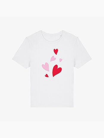 Camiseta Mujer - BACK MANY HEARTS