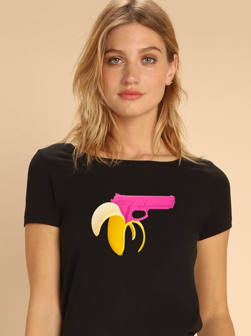 Camiseta Mujer - BANANA GUN - Kiabi