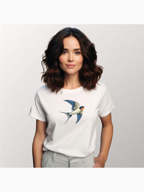 Camiseta Mujer - BARN SWALLOW - Kiabi