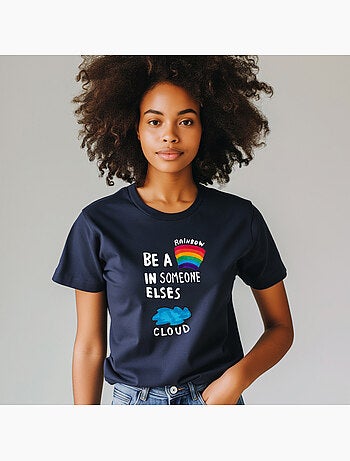Camiseta Mujer - BE A RAINBOW