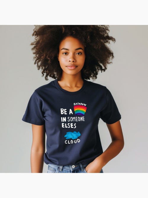 Camiseta Mujer - BE A RAINBOW - Kiabi Camiseta Mujer - BE A RAINBOW - Kiabi