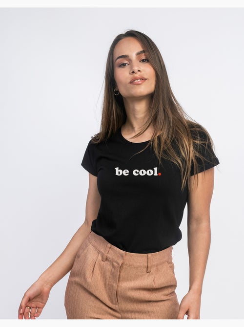 Camiseta Mujer - BE COOL - Kiabi