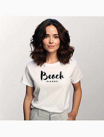 Camiseta Mujer - BEACH PLEASE