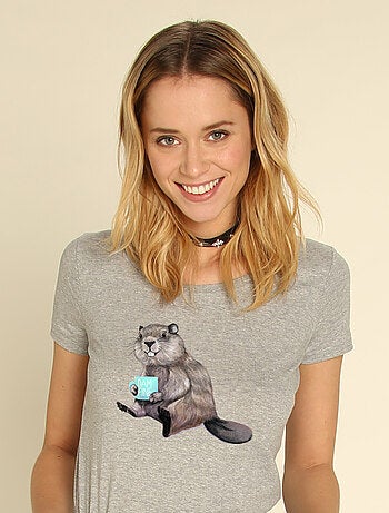 Camiseta Mujer - BEAVER
