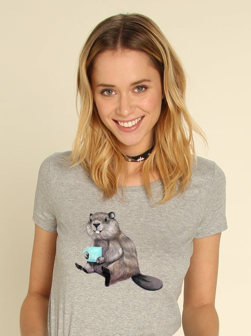 Camiseta Mujer - BEAVER - Kiabi