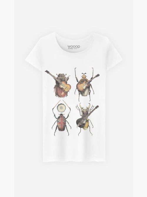 Camiseta Mujer - BEETLES - Kiabi