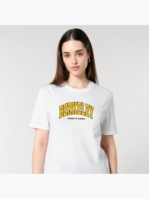 Camiseta Mujer - BERKELEY UNIVERSITY YELLOW - Kiabi Camiseta Mujer - BERKELEY UNIVERSITY YELLOW - Kiabi