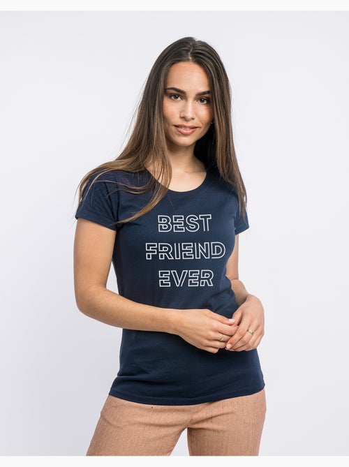 Camiseta Mujer - BEST FRIEND EVER - Kiabi
