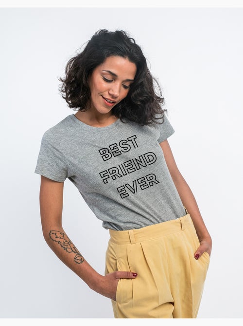 Camiseta Mujer - BEST FRIEND EVER - Kiabi
