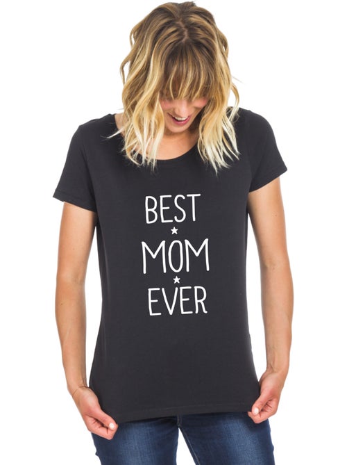 Camiseta Mujer - BEST MOM EVER - Kiabi