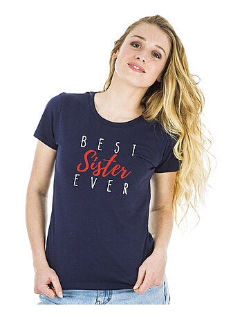 Camiseta Mujer - BEST SISTER EVER