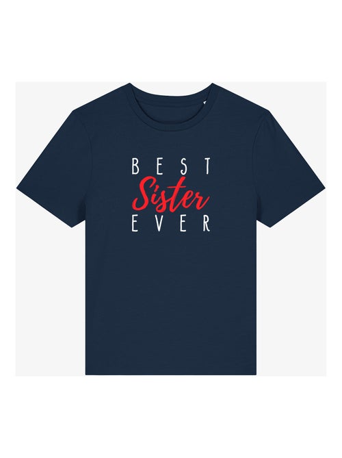 Camiseta Mujer - BEST SISTER EVER - Kiabi
