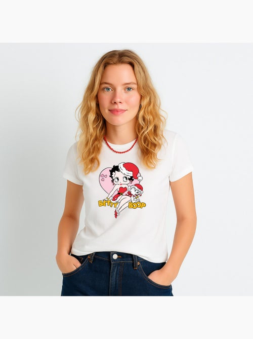 Camiseta Mujer - BETTY BOOP 1 - Kiabi Camiseta Mujer - BETTY BOOP 1 - Kiabi