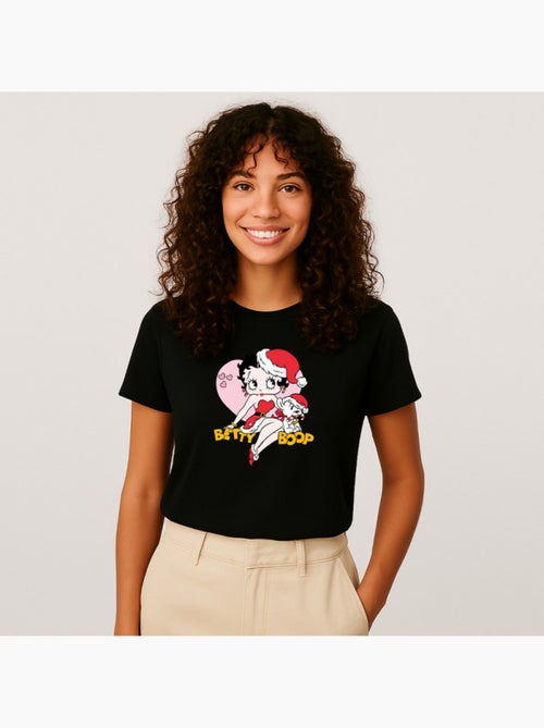Camiseta Mujer - BETTY BOOP 1 - Kiabi Camiseta Mujer - BETTY BOOP 1 - Kiabi