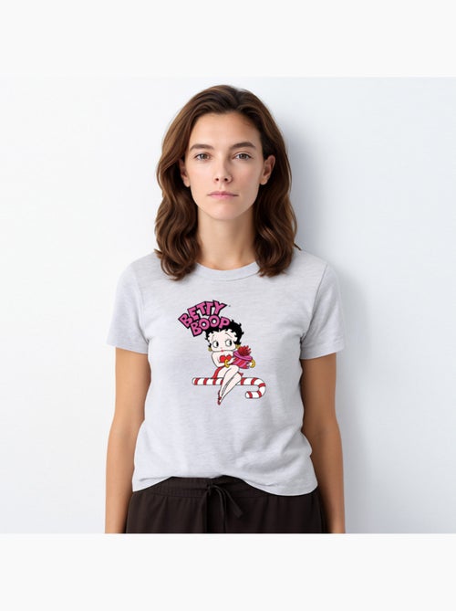 Camiseta Mujer - BETTY BOOP 2 - Kiabi Camiseta Mujer - BETTY BOOP 2 - Kiabi