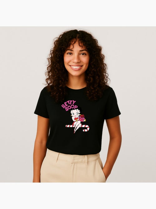 Camiseta Mujer - BETTY BOOP 2 - Kiabi Camiseta Mujer - BETTY BOOP 2 - Kiabi