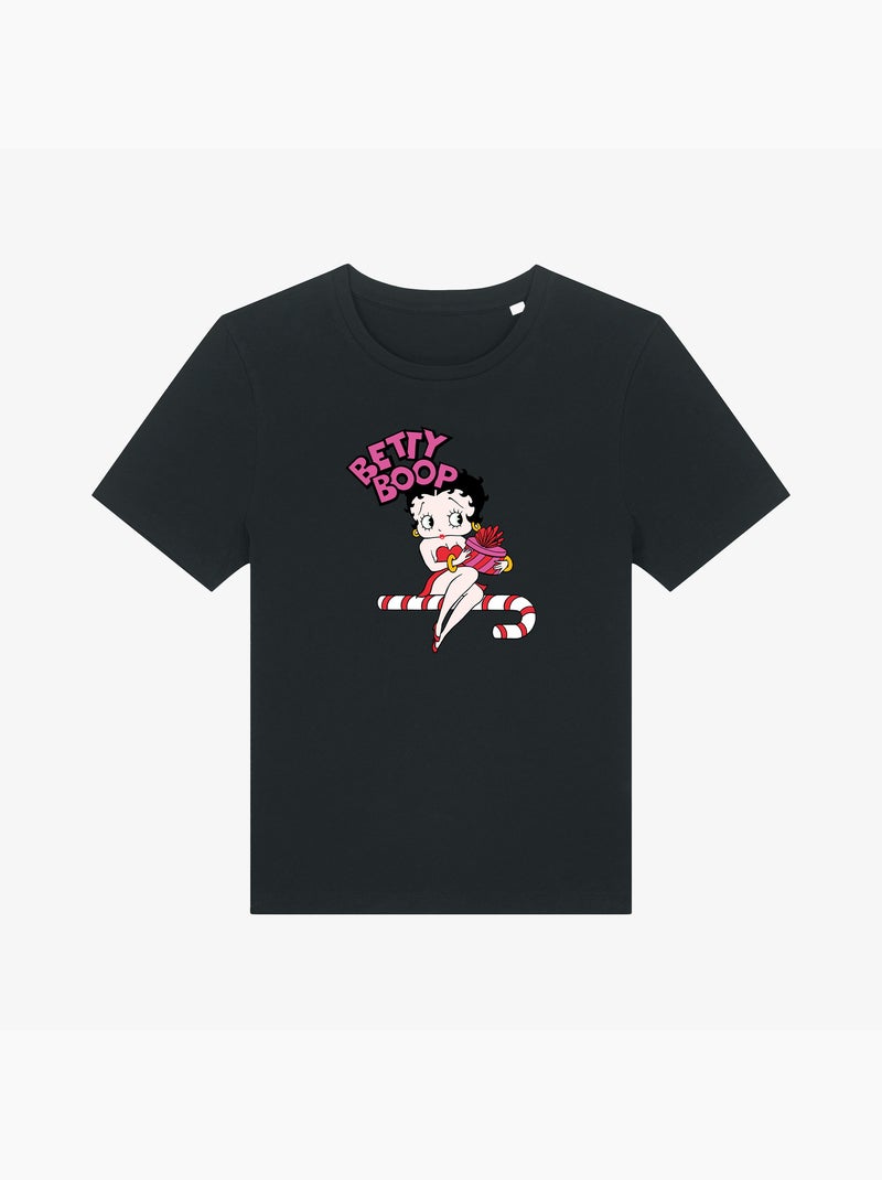 Camiseta Mujer - BETTY BOOP 2 Negro - Kiabi