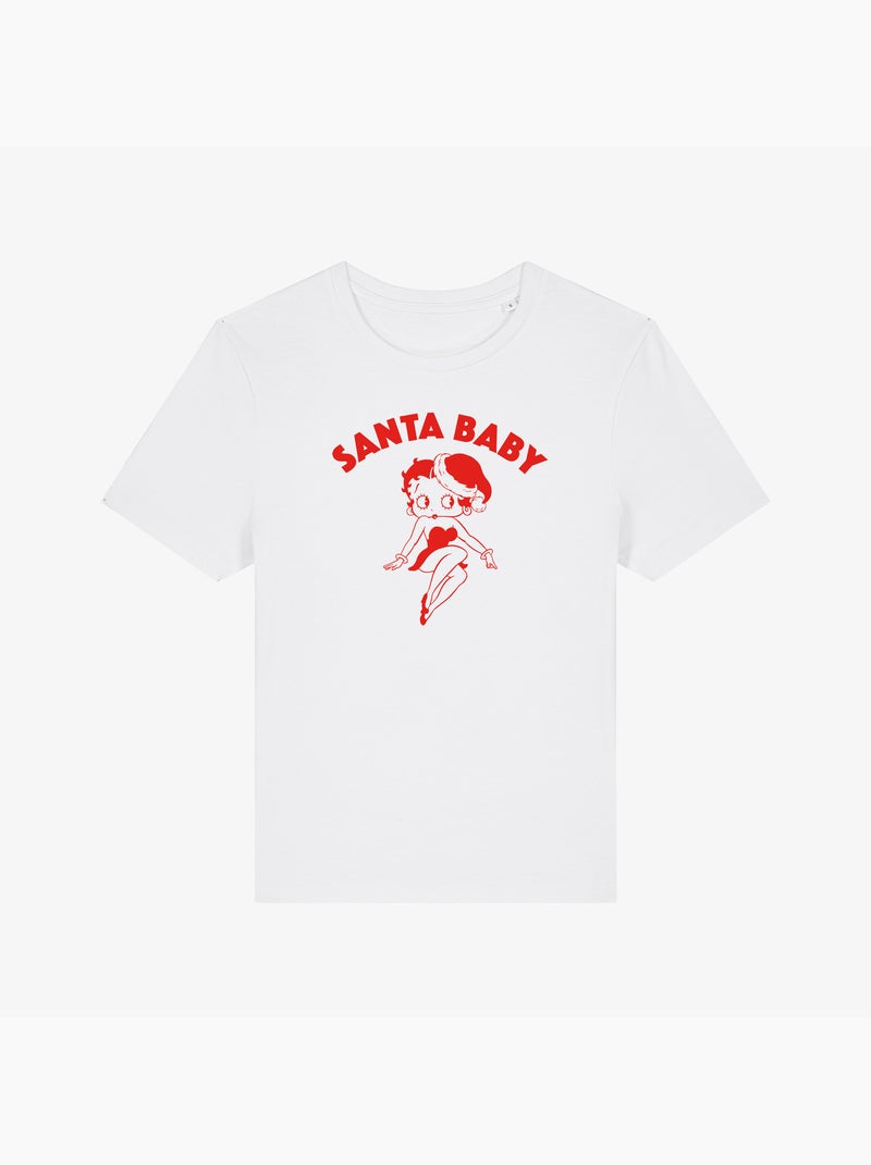 Camiseta Mujer - BETTY BOOP 3 Blanco - Kiabi