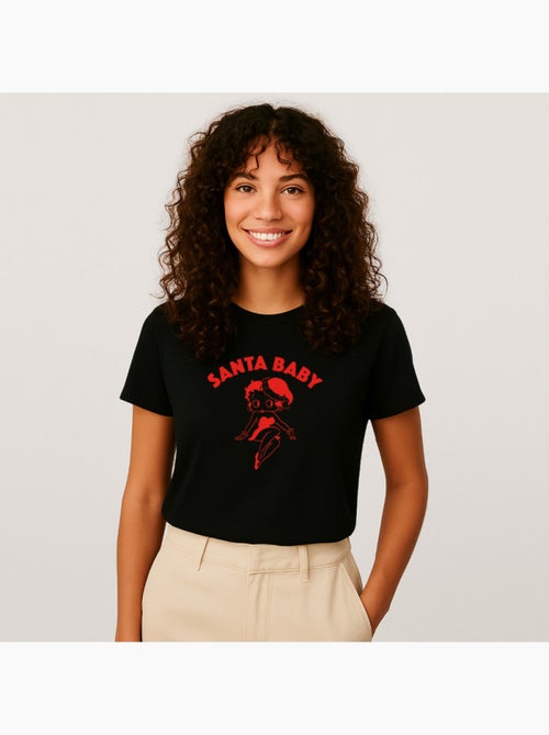 Camiseta Mujer - BETTY BOOP 3 - Kiabi Camiseta Mujer - BETTY BOOP 3 - Kiabi