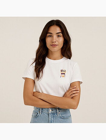 Camiseta Mujer - BIG CHIEF CŒUR