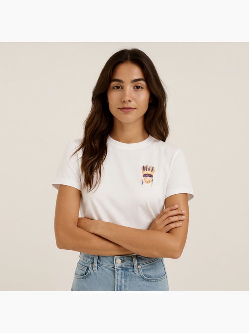 Camiseta Mujer - BIG CHIEF CŒUR - Kiabi Camiseta Mujer - BIG CHIEF CŒUR - Kiabi